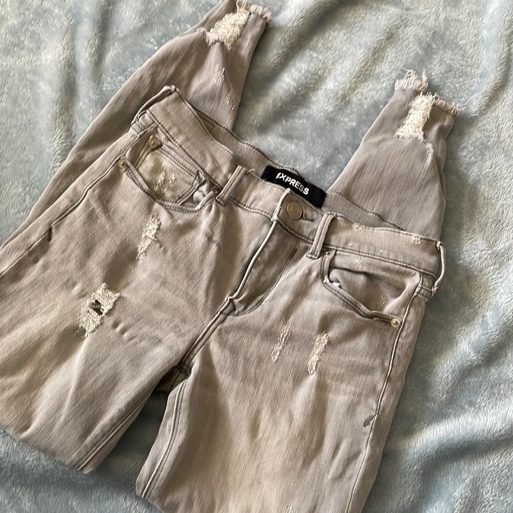 Express denim legging